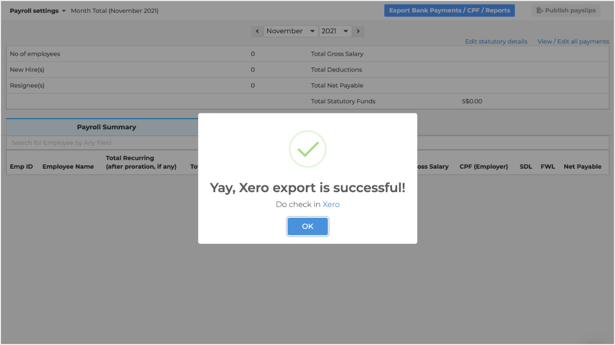 Xero | Integrated App Partner | Talenox Singapore